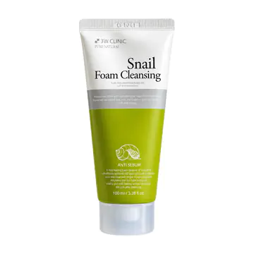 3W Clinic Snail Cleansing Foam Facewash